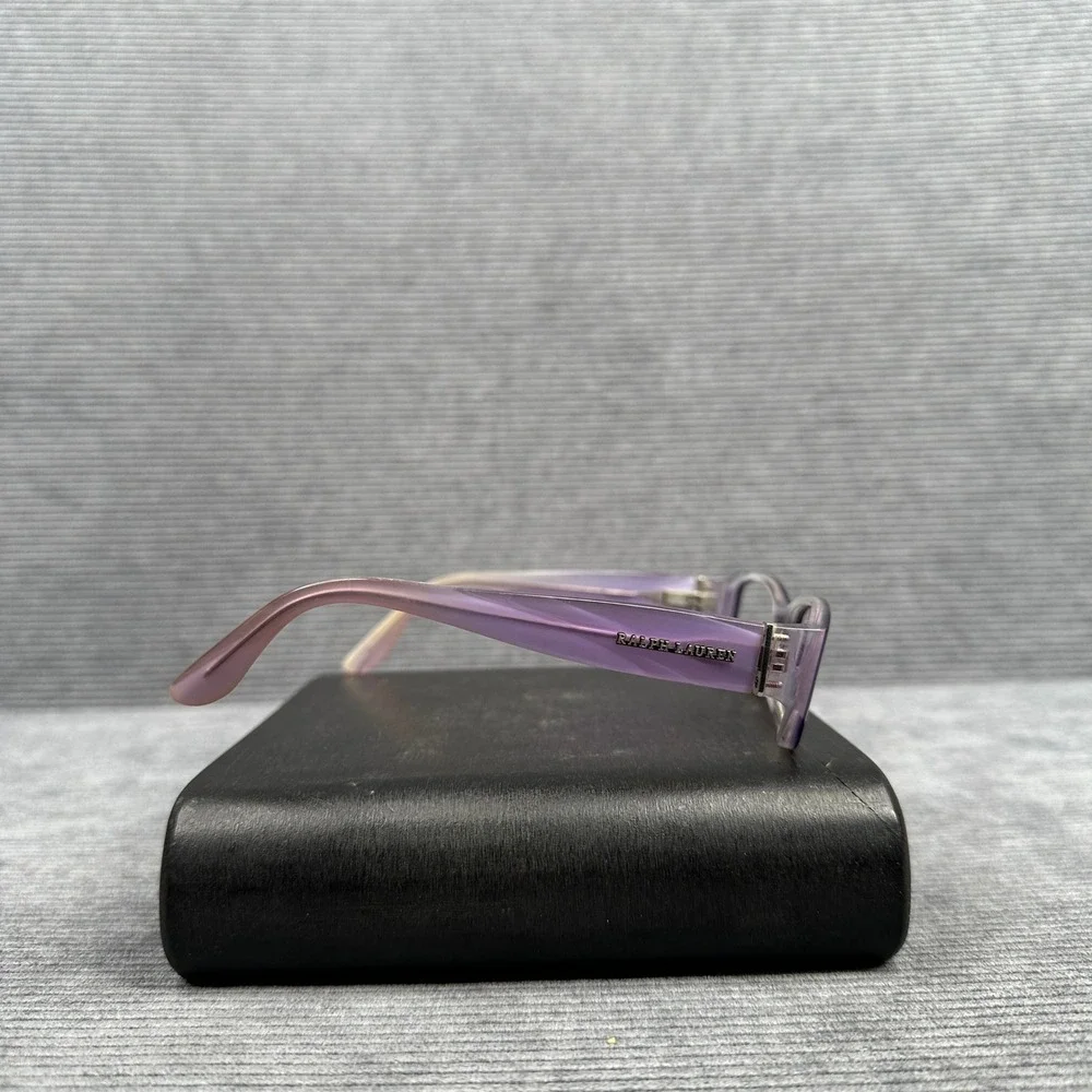 Ralph Lauren RL 6018 5133 Purple Marbled Rectangular Y2K Eyeglass Frames Italy